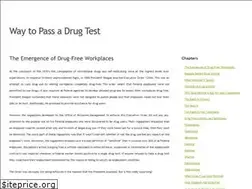 Sites similar to waytopassadrugtest.com