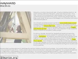 Sites similar to wayward.co.uk