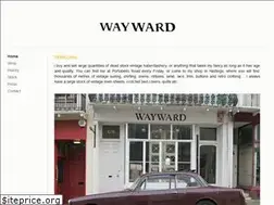 Sites similar to wayward.co