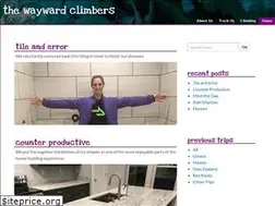 Sites similar to waywardclimber.com