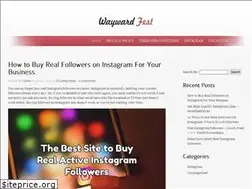 Sites similar to waywardfest.com