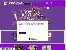 Sites similar to waywardgeeks.com