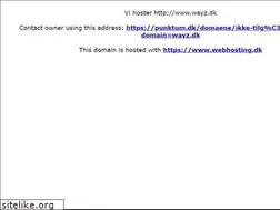 Sites similar to wayz.dk