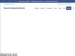 Sites similar to wayzatacommunitychurch.org