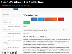 Sites similar to wazifa.in