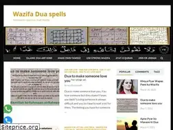 Sites similar to wazifaduaspells.com