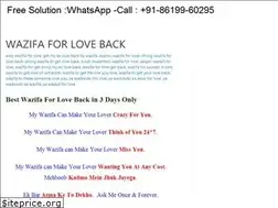 Sites similar to wazifaforlove7.co.uk