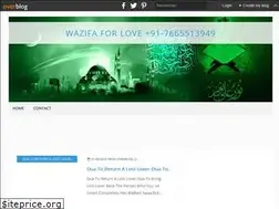 Sites similar to wazifaforlovesolution.over-blog.com
