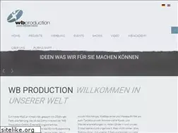 Sites similar to wb-production.com