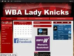 Sites similar to wbaladyknicks.com