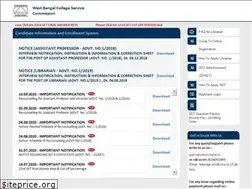 Sites similar to wbcsconline.in