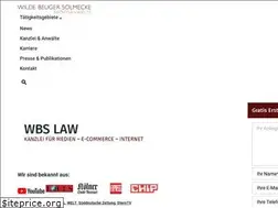 Sites similar to wbe-law.de