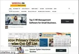 Sites similar to wbedu.in