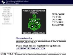 Sites similar to wbhstheatre.com