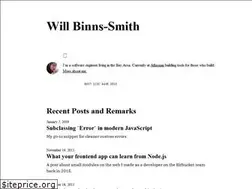 Sites similar to wbinnssmith.com