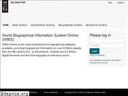 Sites similar to wbis.degruyter.com