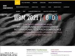 Sites similar to wbmconference.net