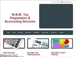 Sites similar to wbmtax.com