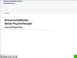 Sites similar to wbpsychotherapie.de