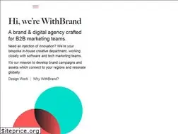 Sites similar to wbrand.agency