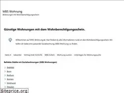 Sites similar to wbs-wohnung.de