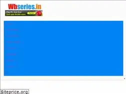 Sites similar to wbseries.in