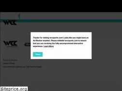 Sites similar to wccsports.com