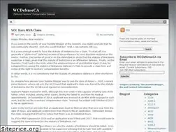 Sites similar to wcdefenseca.com