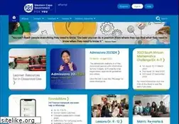 Sites similar to wcedeportal.co.za