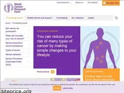 Sites similar to wcrfhealthcheck.org