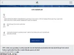 Sites similar to wcu.edu.az