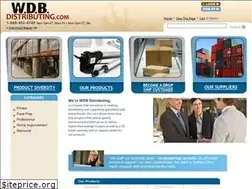 Sites similar to wdbdistributing.com