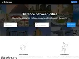 Sites similar to wdistances.com