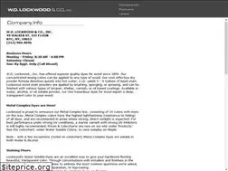 Sites similar to wdlockwood.com