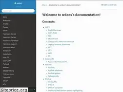 Sites similar to wdocs.readthedocs.io