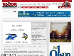 Sites similar to wdor.com