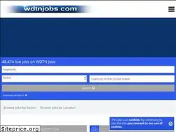 Sites similar to wdtnjobs.com