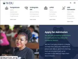 Sites similar to wdu.edu.ng