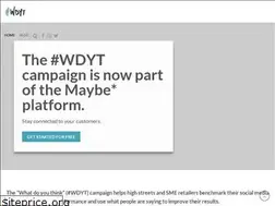 Sites similar to wdyt.org.uk