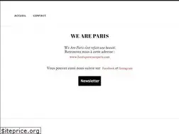 Sites similar to we-are-paris.com