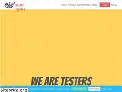 Sites similar to we-are-testers.com