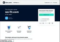 Sites similar to we-fit.com
