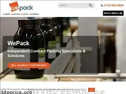 Sites similar to we-pack.co.uk