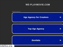 Sites similar to we-playmovie.com