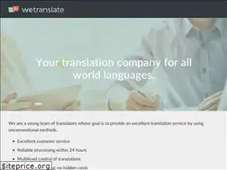 Sites similar to we-translate.de