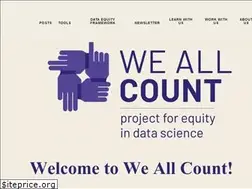 Sites similar to weallcount.com