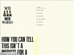 Sites similar to weallneedwords.com