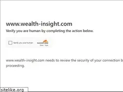 Sites similar to wealth-insight.com