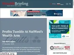 Sites similar to wealthbriefing.com