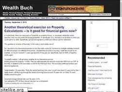 Sites similar to wealthbuch.blogspot.com